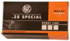 RUAG Ammotec Pistol Cartridge 10040, 40 S&W, Full Metal Jacket Flat Point, 180 GR, 1017 fps, 50 Rd/bx