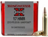 Winchester Super-X Rimfire Ammunition X17HMR1, 17 HMR, XTP, 20 GR, 50 Rd/bx