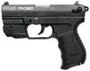 Walther PK380 Pistol w/Laser WAN40010, .380 Auto, 3.66", Synthetic Grip, Finish, 3 Dot Steel, Drift-Adjustable Rear Windage Sights, 8 Rd