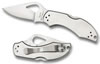 Spyderco Byrd Knife Drop Point Folding Knife w/Plain Edge (C10S2)