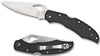 Spyderco Byrd Cara Cara Knife Drop Point Folding Knife w/Plain Edge (BY03PBK2)