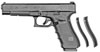 Glock 35 Gen4 Pistol PG3530303, 40 S&W, 5.32 in, Black Synthetic Grip, Black Finish, 15 Rd