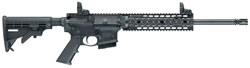 Smith & Wesson MP15T Semi-Auto AR-15 Rifle 811039, 5.56 Nato, 16 in, Collapsible Stock, Black Finish, 10 Rd