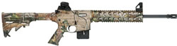 Smith & Wesson MP 15-22 Semi-Auto Rifle 811046, 22 LR, 16.5 in, Collapsible Stock, Realtree/Black Finish, 10 Rd