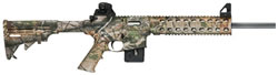 Smith & Wesson MP 15-22 Semi-Auto Rifle 811047, 22 LR, 16.5 in, Telestyle Fixed Stock, Realtree/Black Finish, 10 Rd