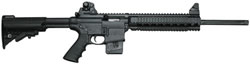Smith & Wesson MP 15-22 Performance Semi-Auto Rifle 170335, 22 LR, 18 in, Collapsible Stock, Black Finish, 10 Rd