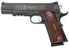 Smith & Wesson 1911 eSeries Pistol 108409, 45 ACP, 5 in, Laminate Wood Grip, Black Finish, 8 Rd