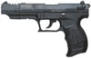 Walther P22 DA/SA Pistol QAP22005, 22 Long Rifle, 5 in, Black Grip, Black Finish, 10 Rd