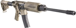 DPMS Panther Oracle Semi-Auto Rifle RFA30CATCS, 223 Remington, 16 in, Collapsible Stock, ATAC Camo Finish, 30 Rd