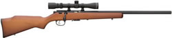 Marlin XT-17VO Rifle 70713, 17 HMR, 22 in, Monte Carlo Walnut Finish Stock, Blue Finish