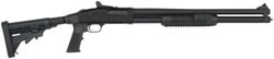 Mossberg 500 Special Purpose Shotgun w/Tri-Rail Forearm 50589, 12 Gauge, 20 in, 3 in Chmbr, Pistol Grip Telescoping Buttstock, Black Finish