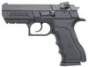 Magnum Research Baby Eagle II Semi-Auto Pistol Be9900RSL, 9mm, 3.93 in Semi-Compact, Black Grip, Black Polymer Frame Finish, 10 Rd