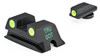 Meprolight Walter PPS Aluminum Black/Green Illumination Night Sight Set (18802)