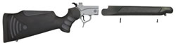 Thompson Center Pro Hunter Rifle Frame w/Weather Shield 6297, Black Synthetic Stock, Matte Stainless Finish