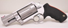 Taurus Raging Judge 45LC/410 Ultra Lite Revolver 2513039UL, 410/45 Long Colt, 3 in, Rubber Grip, Stainless Finish, 7 Rd