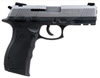 Taurus 809 w/22 Kit Pistol 180904922, 9mm/22 Cal, 4 in, Checkered Black Polymer Grip, Stainless Finish, 17/10 Rd