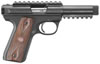 Ruger 22/45 Threaded Barrel Pistol 10149, 22 Long Rifle, 4.5 in, Zytel Grip, Blue Finish, 10 Rd