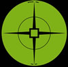 Birchwood Casey Spots Green Targets 10/Pack (33936)
