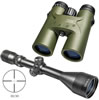 Barska Huntmaster Scope w/Binoculars DA11412, 3-9x, 50mm, Matte Black, 30/30 Reticle
