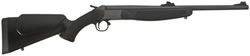 CVA Scout Compact Rifle CR4110A, 243 Winchester, 20 in, Black Synthetic Stock, Blue Finish