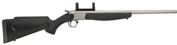 CVA Scout Slug Shotgun CR4120S, 12 Gauge, 22 in, 3 in Chmbr, Black Synthetic Stock, Stainless Finish