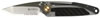 Columbia River K.I.S.S. Assist Tanto/Serrated Folding Knife w/Plain/Partially Serrated Edge (5665)