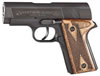 Colt New Agent Pistol O7810DA, 45 ACP, 3 in, Double Diamond Slim Fit Walnut Grip, Blue Finish, 7 Rd