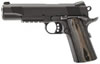 Colt Colt Rail Gun Pistol O1970RG, 45 ACP, 5 in, Double Diamond Rosewood Grip, Brushed Stainless Steel Finish, 8 Rd