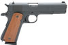 American Tactical 1911 FX Series Pistol ATIGFX45MIL, 45 ACP, 5 in, Mahagony Grip, Blue Finish, 8 Rd