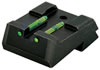 HiViz Kimber 1911 Pistol Steel Black/Green Illumination Handgun Sight (KB2110G)