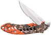 Remington Sportsman F.A.S.T. Folding Mossy Oak Blaze Orange Handle Knife w/Straight/Serrated Edge (19768)