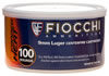 Fiocchi Canned Heat Pistol Ammunition 9CAPC, 9mm Luger, Full Metal Jacket (FMJ), 124 GR, 1200 fps, 100 Rd/can