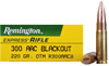 Remington Express Subsonic Rifle Ammunition R300AAC8, 300 AAC Blackout, Open Tip Match, 220 GR, 20 Rd/bx