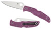 Spyderco Endura 4 Flat Ground FRN C10F Folding Knife w/Plain Edge (C10FPPR)