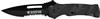 Taylor Black Ops Folding Knife w/Plain/Partially Serrated Edge (SWBLOP2BS)