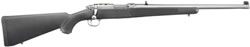 Ruger 77/357 Rotary Magazine Rifle 7405, 357 Magnum, 18.5 in, Black Synthetic Stock, Stainless Finish, 5 Rd