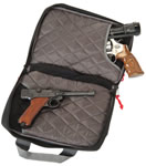G-Outdoor Quad Pistol Case, Nylon, Black (1310PC)