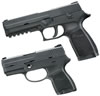 Sig P250 Pistol 2SUM Pistol 250F402SUMC, 40 Smith & Wesson, 4.7 in/3.6 in, Polymer Grip, Black Finish, Contrast Sights, 17/12 Rd