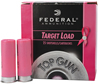 Federal Premium Target Load Shotshells TGL12P8, 12 Gauge, 2.75 in, 1-1/8 oz, 1145 fps, #8 Shot, 10 Boxes/Case