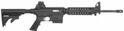 Mossberg 715T Tactical Flat Top 22 Rifle 37205, 22 Long Rifle, 16.25", Collapsible Stock, Blued Finish, 10 Rd