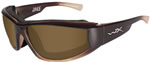 Wileyx Climate Control Brown Fade, Bronze Safety Glasses (CCJAK04)