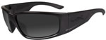Wileyx Outdoors Matte Black, Smoke Safety Glasses (ACZAK08)
