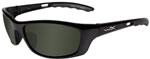 Wileyx Outdoors Gloss Black/Pol, Smoke Safety Glasses (P17)