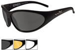 Wileyx Outdoors Matte Black, Smoke Safety, Bronze, Or Clear Saftey Glasses (1006)