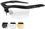 Wileyx Outdoors Matte Black/Smoke,Clear,Rust Safety Glasses (4006)