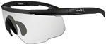 Wileyx Outdoors Matte Black/Clear Safety Glasses (303)