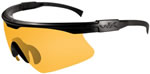 Wileyx Outdoors Matte Black/Light Rust Safety Glasses (PT1L)