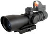 NcStar Mark III Ultimate Sighting System Tactical Scope STM3942GD, 3-9X, 42mm, Matte Black, Mil-Dot Reticle