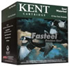 Kent Fasteel Waterfowl Shotshells K122ST363, 12 Gauge, 2.75 in, 1-1/4 oz, 1300 fps, #3 Steel Shot, 25 Rd/bx
