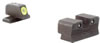 Trijicon HD Night Sight Set For Sig Sauer P225, 226, 228, 239, Green Tritium w/Yellow Front Outline